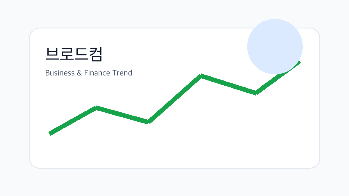 브로드컴 관련 비즈니스·금융 참고 이미지 2